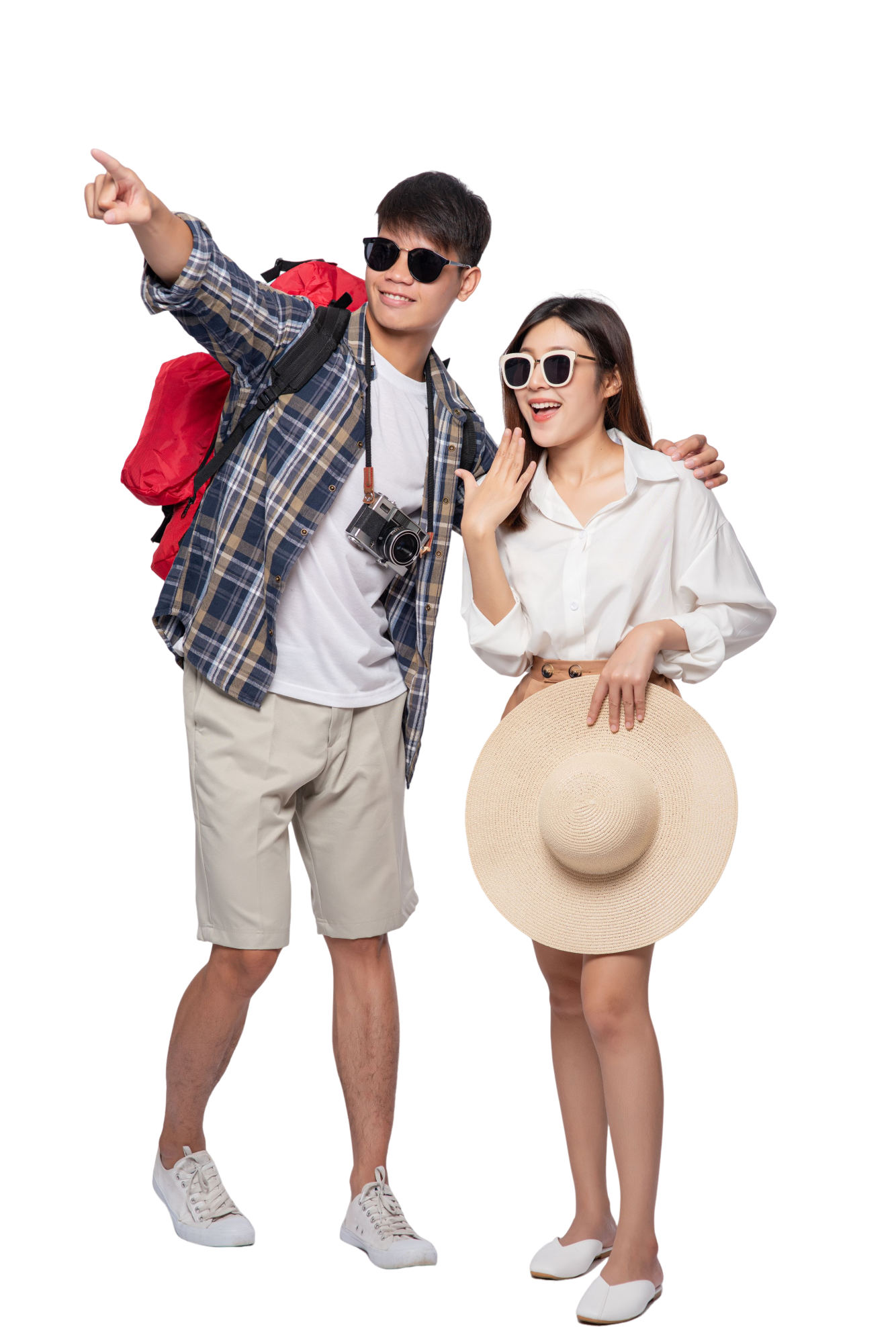 Casal de turistas em Jequié